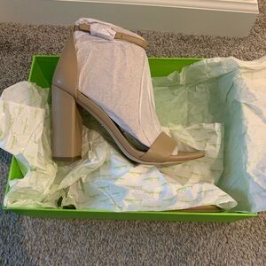 Sam Edelman Tan Block Heel Sandals